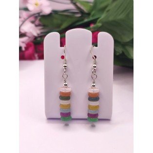 Mixed Gemstone Blue/Green Collection - Earrings